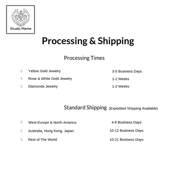 Asymmetric Indian Cartilage Ring in Solid 14k Gold - Monica - Studio Meme - Dainty Tribal Jewelry