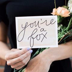 You're A Fox